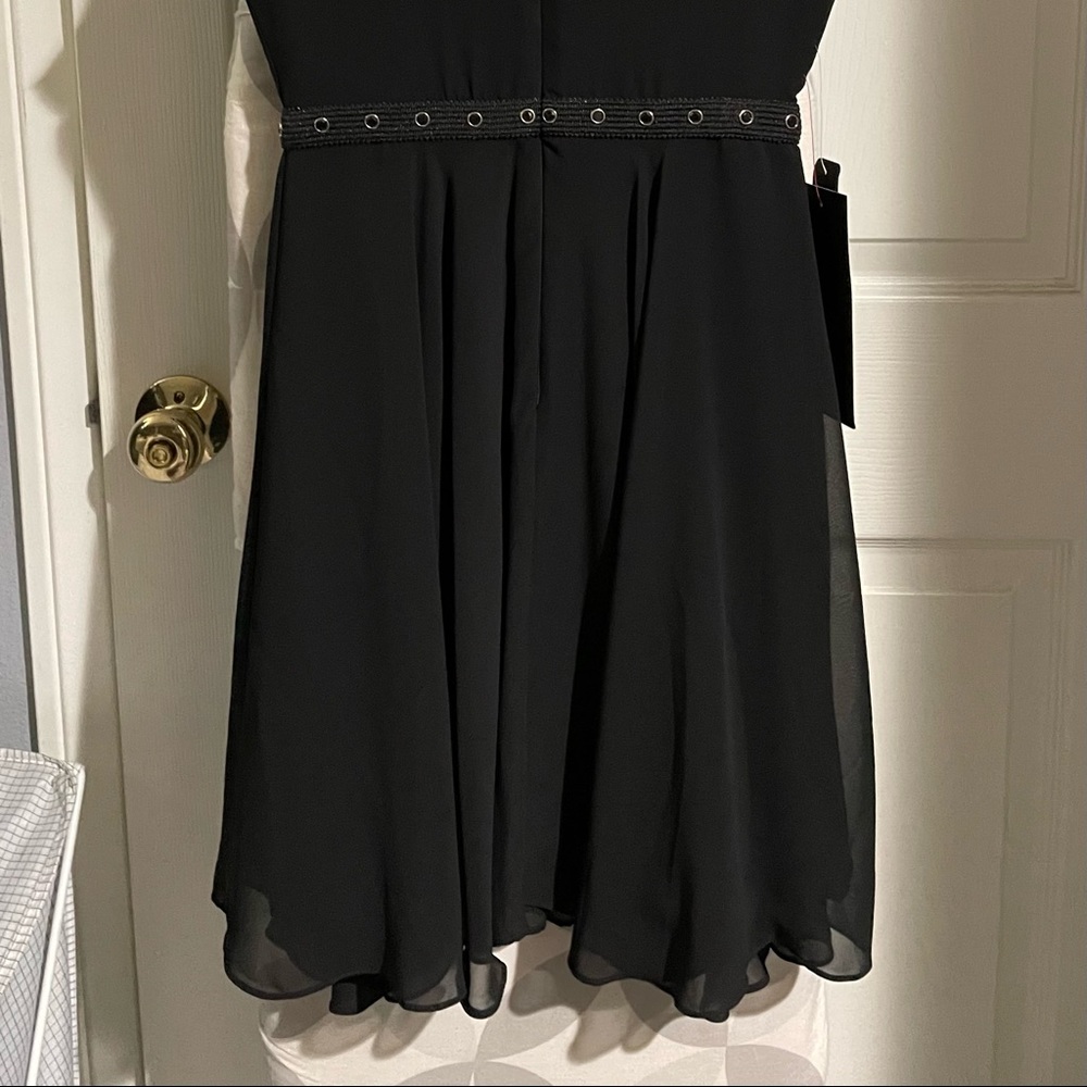 Bebe black mini dress size XS